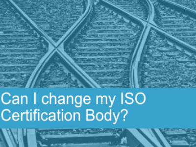 Can I change my ISO Certification Body